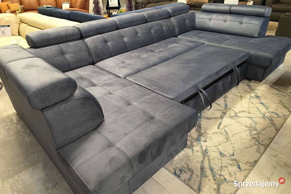 Narożnik ATLANTA U funkcja spania pojemnik Piasek sprzedam