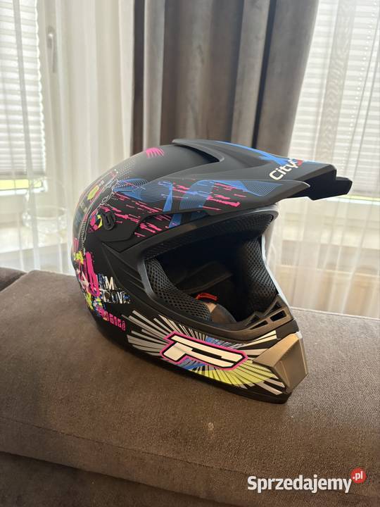 Kaski crossowe nowe na motocykl Opoczno