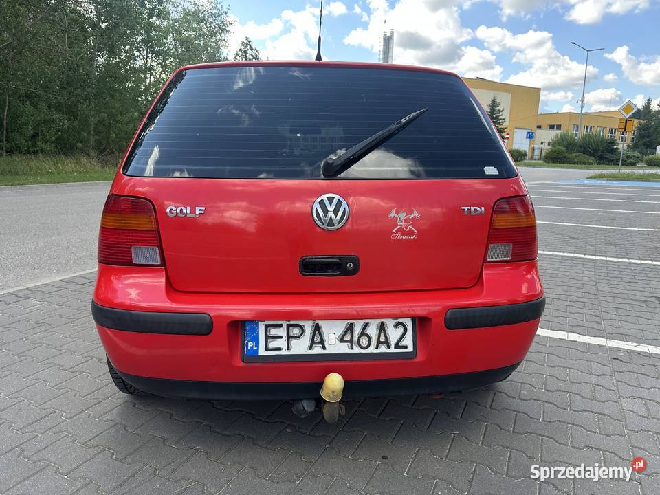 Volkswagen Golf IV 19 TDI 90 1999 r