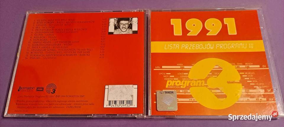 LISTA PRZEBOJÓW PROGRAMU III płyta cd 1991