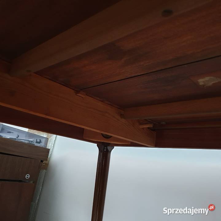 Stół PRL rozkładany solidny mazowieckie Zaborów sprzedam