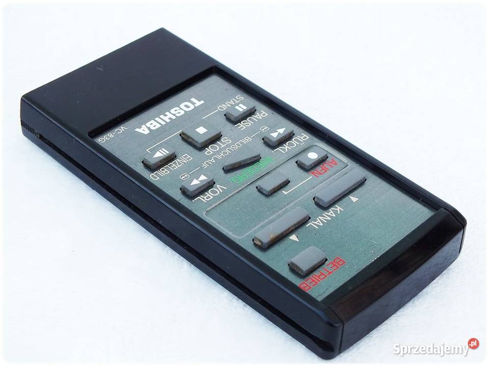 Pilot TOSHIBA VC83G do magnetowidów VHS ORYGINAŁ Żary sprzedam