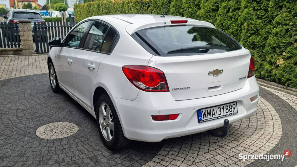 Chevrolet Cruze Prosty Silnik Stan Alu GWARANCJA isofix Płońsk
