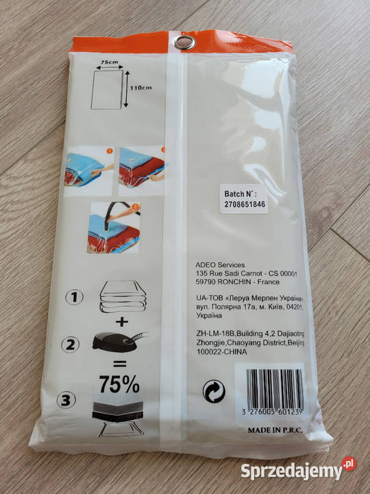 Spaceo Worek Próżniowy 110X75 Poznań