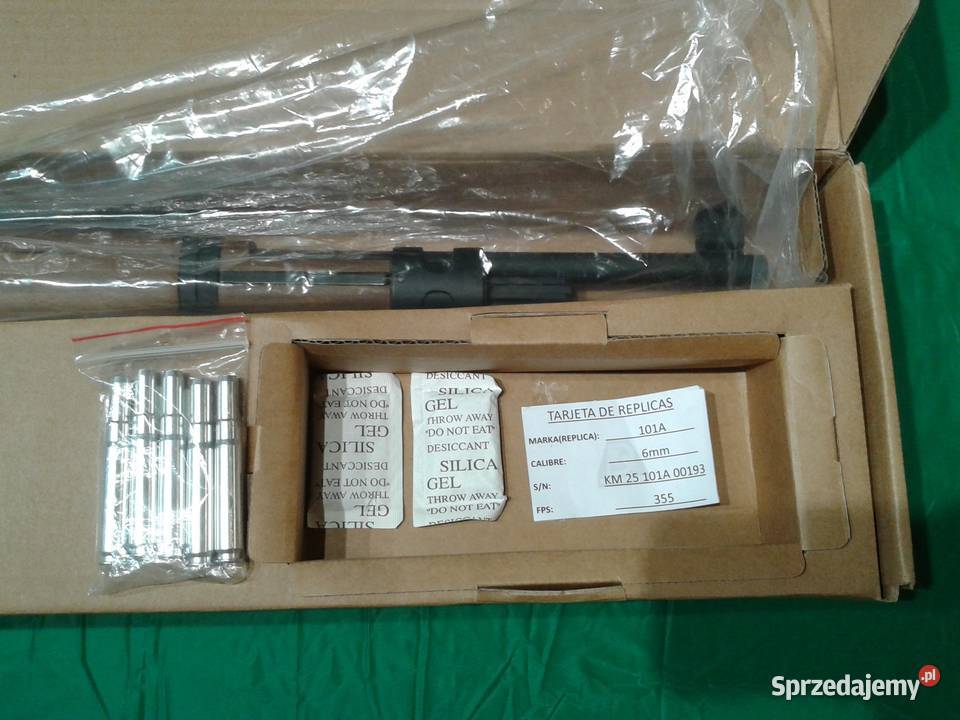 Replika ASG Mauser 98K sprężynowy wielkopolskie Gniezno sprzedam