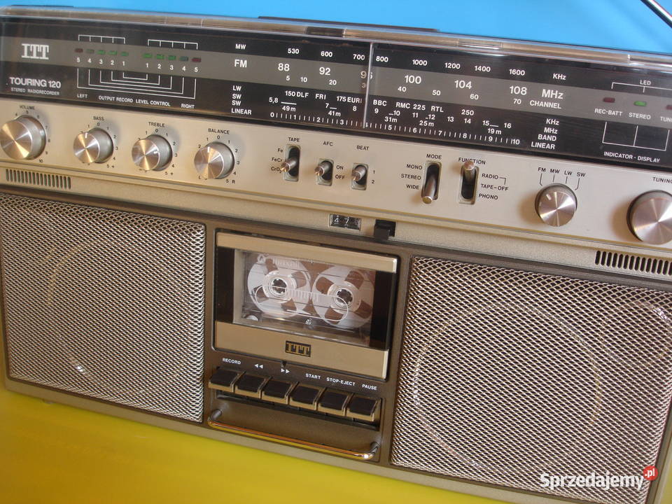 Radiomagnetofon ITT TOURING 120 lubuskie