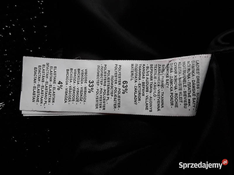 Sukienka czarna r 38 Reserved sprzedam