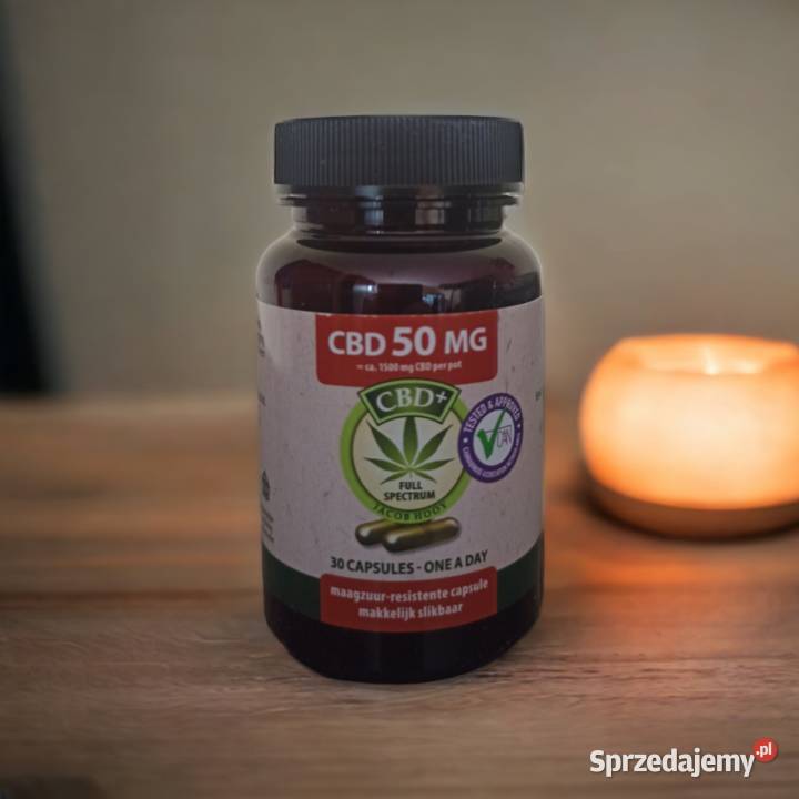 Jacob Hooy CBD kapsułki 50 mg 30 kapsułek Łódź