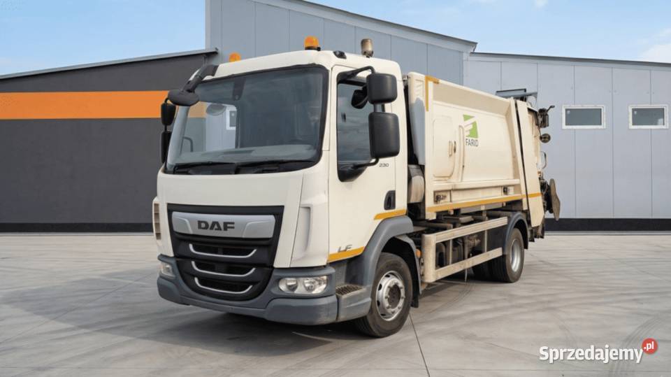 DAF LF 230 FA 4x2 Śmieciarka FARID 10 m3 2018 Markowice sprzedam
