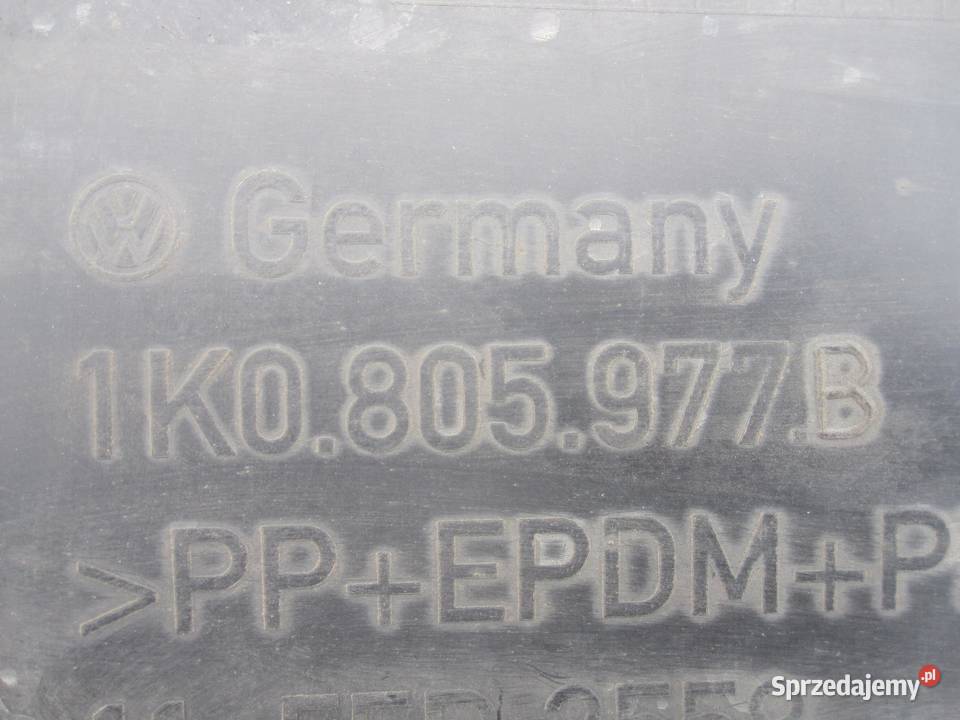 VW GOLF V 04r nadkole lewe przód 1K0805977B osobowe Nadkola sprzedam
