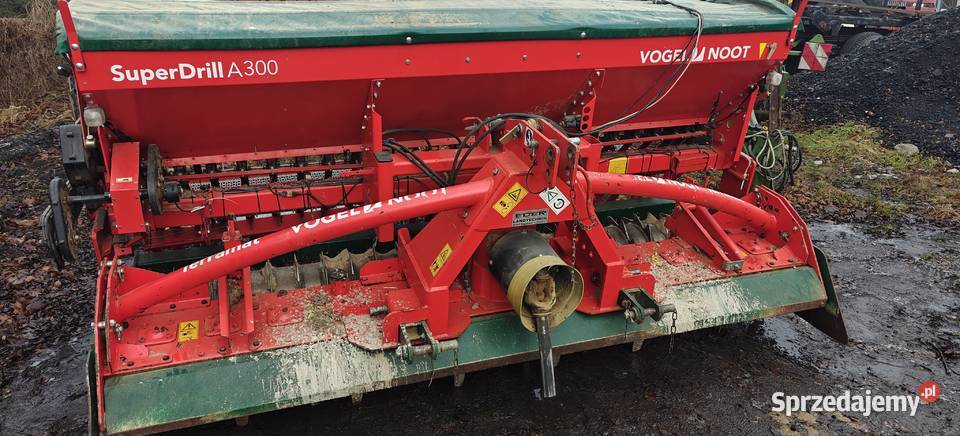 agregatuprawowo siewny VogelNOOT nieuszkodzony Lwówek Śląski