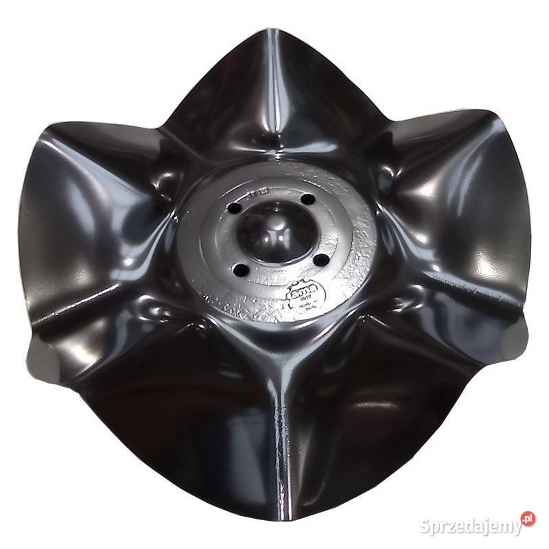 Talerz zębaty 440 mm 4 otworowy grubość 5 mm typ Rolnictwo Kamionna
