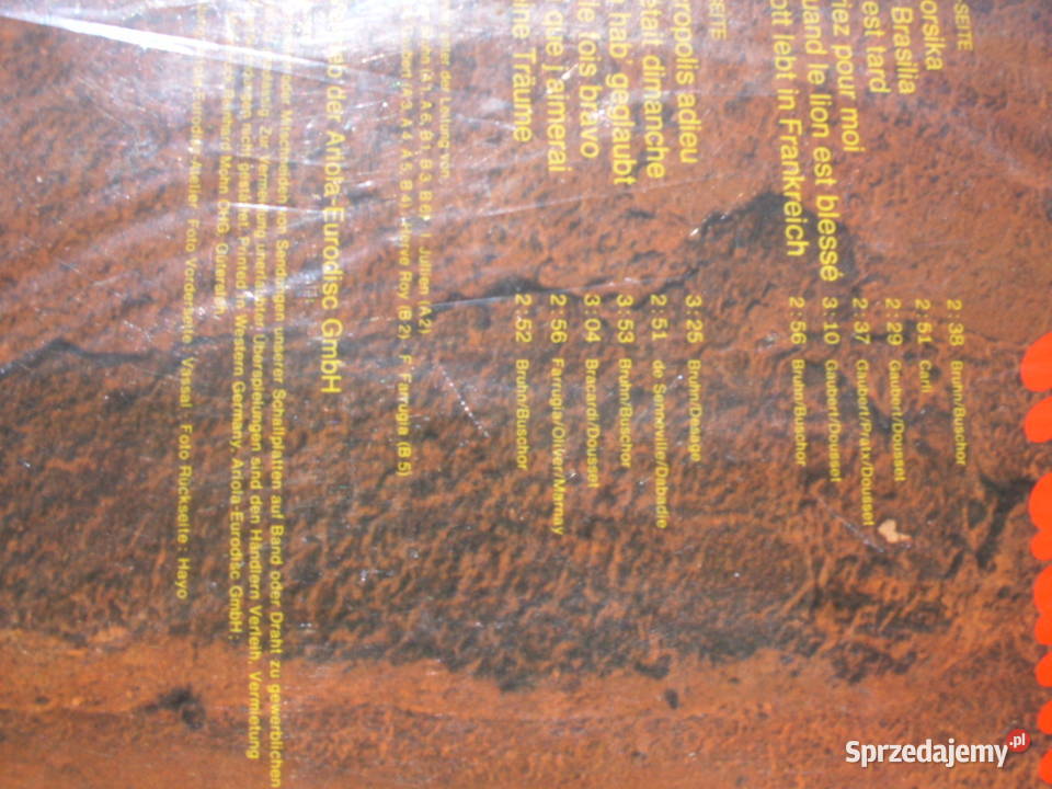 WINYL LP MIREILLE MATHIEUMEINE TRAUM ARIOLA 86 Wołów