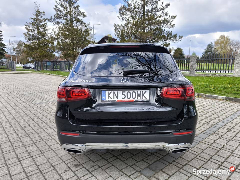 MercedesBenz GLC Automat 4x4 Hak FV VAT Navi światła przeciwmgielne małopolskie Nowy Sącz sprzedam
