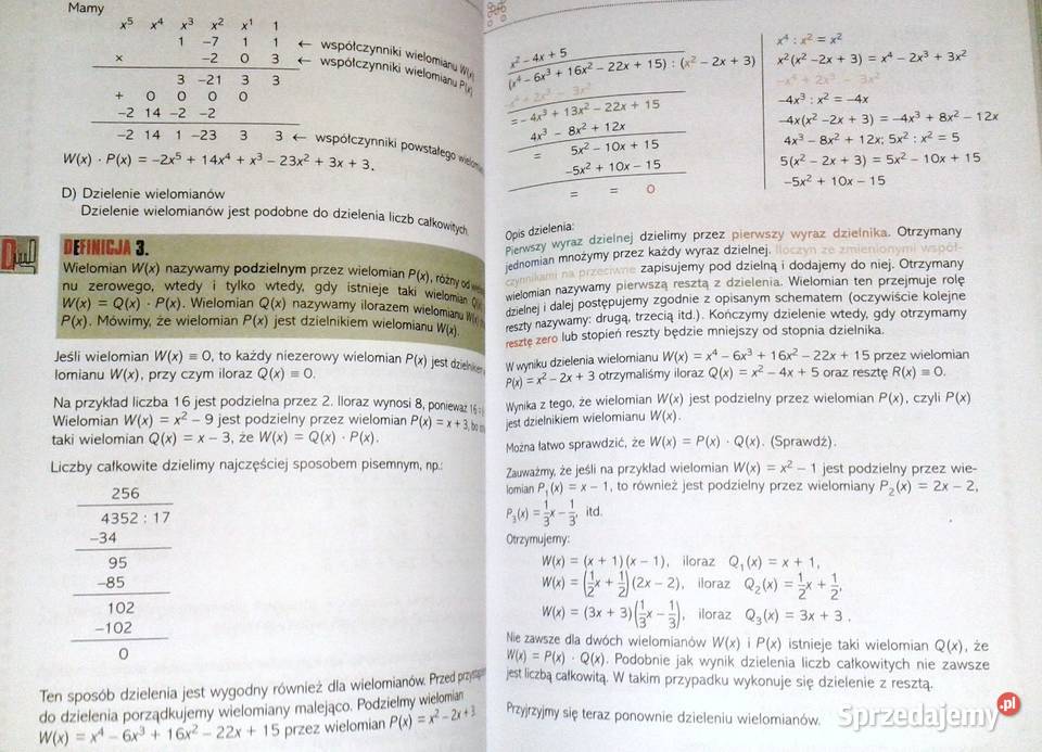 Matematyka kl 2 K Kłaczkow M Kurczab E Świda Rok wydania 2003 lubelskie Chełm