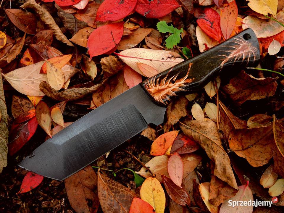Bielik Nóż Ręcznie Robiony Bushcraft Custom podkarpackie Rzeszów