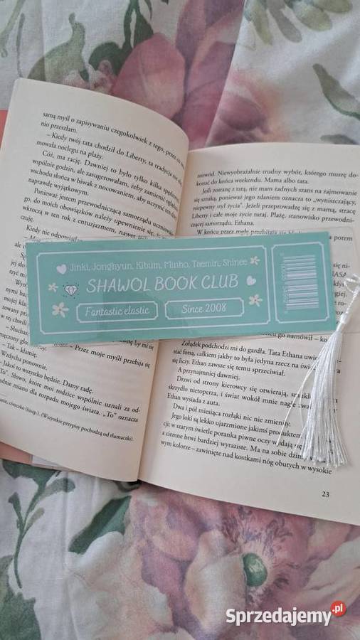 Zakładki kpop book clubs Żelazków