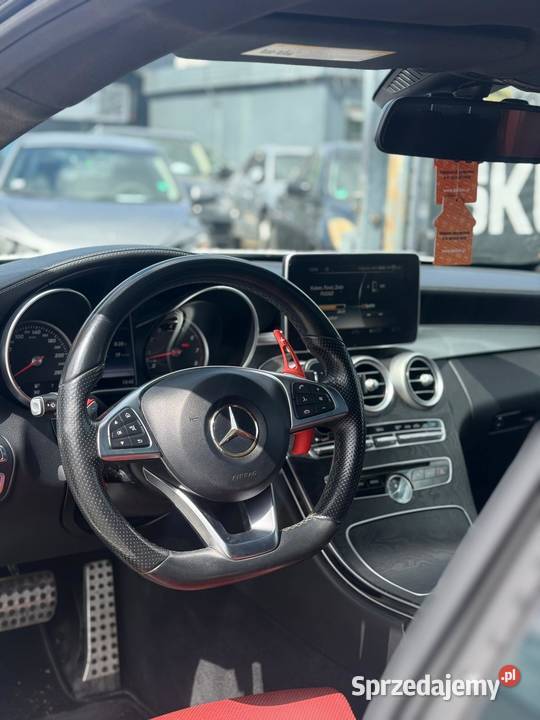 MERCEDESBENZ C300 COUPE AMG 2017 20 BENZYNA Klasa C