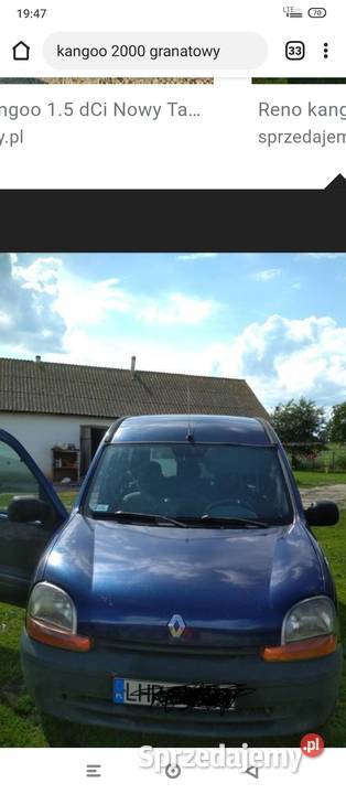 Renault Kangoo części 9808 wszystko pytaj o cenę