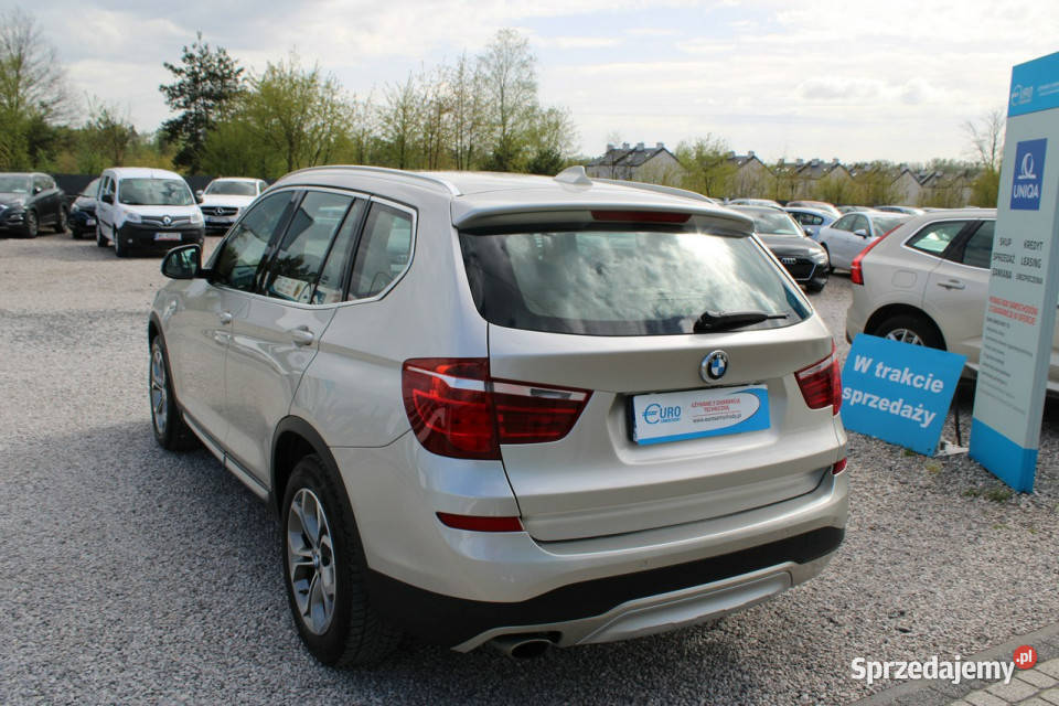 BMW X3 Salon Polska Panorama Kamera Skóra gniazdo USB Warszawa