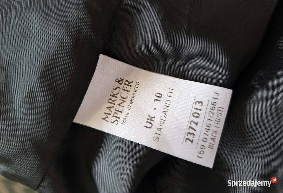 Klasyczna czarna elegancka marynarka żakiet Kraków sprzedam