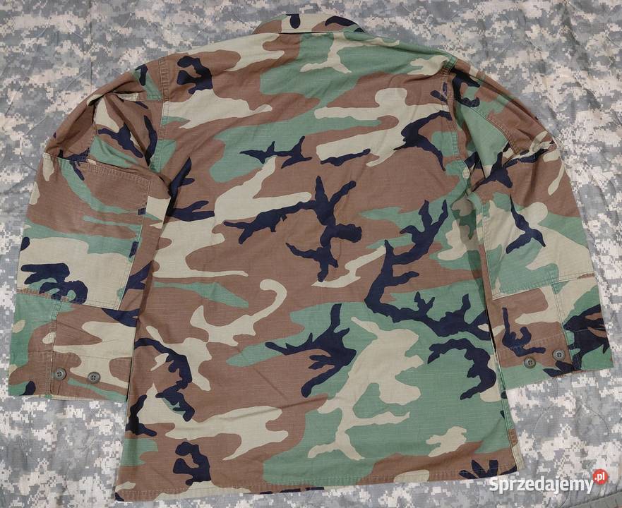 Bluza BDU USAF woodland large regular ripstop Wrocław