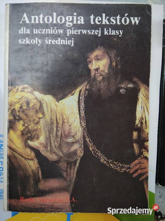 Antologia pierwszej klasy szkoły średniej