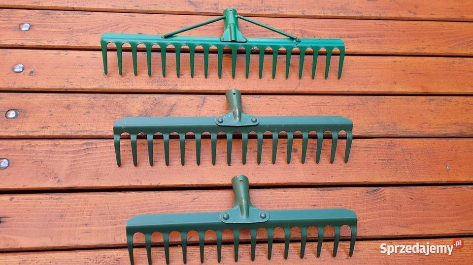 GRABIE METALOWE GRABKI 14 ZĘBÓW GRUBE Narzędzia ogrodnicze Kraków