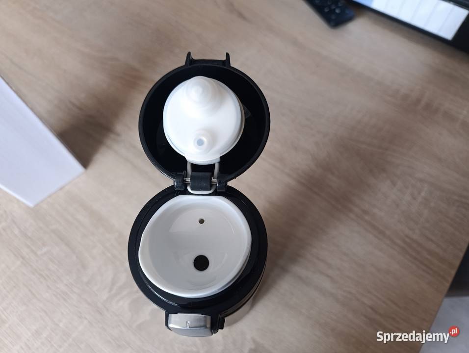 Kubek termiczny Secure 400 ml srebrny Kwidzyn