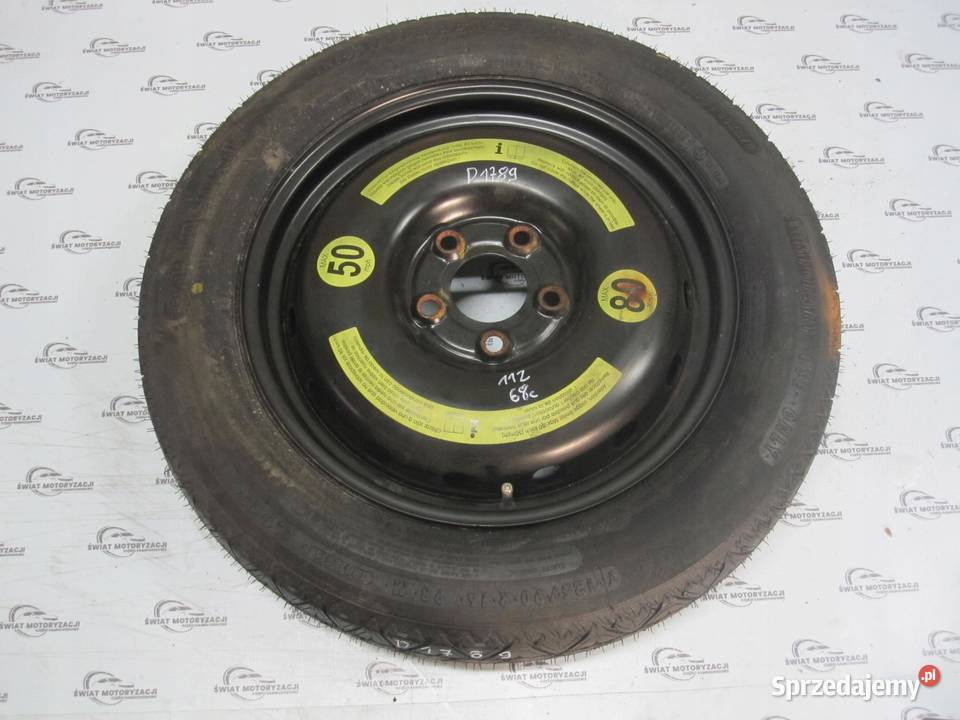 MERCEDES W169 koło dojazdowe 1259016 98M 5x112 sprzedam