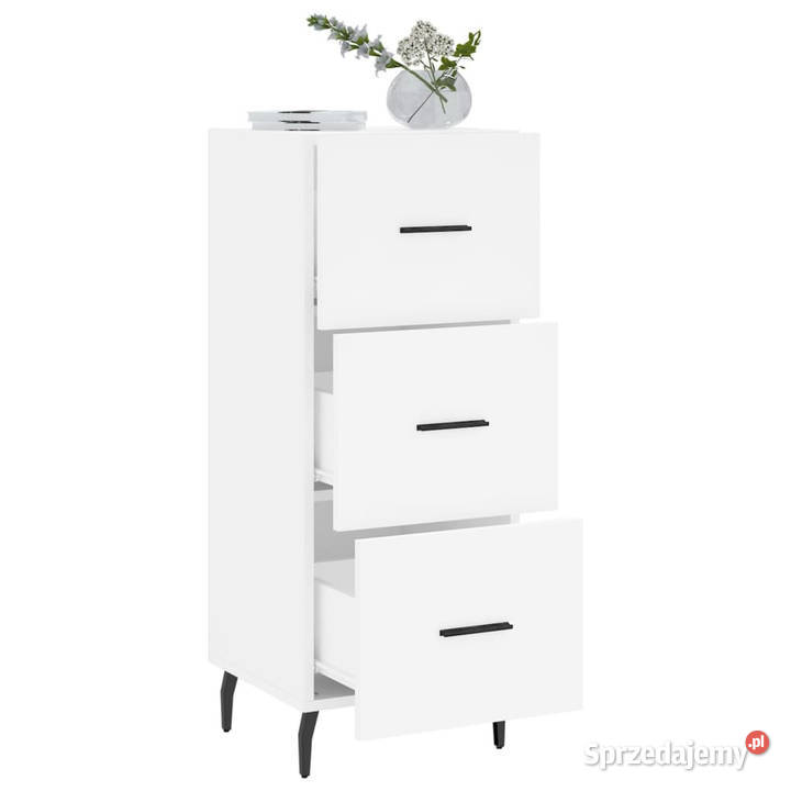 Szafka biała 345x34x90 materiał drewnopochodny Warszawa
