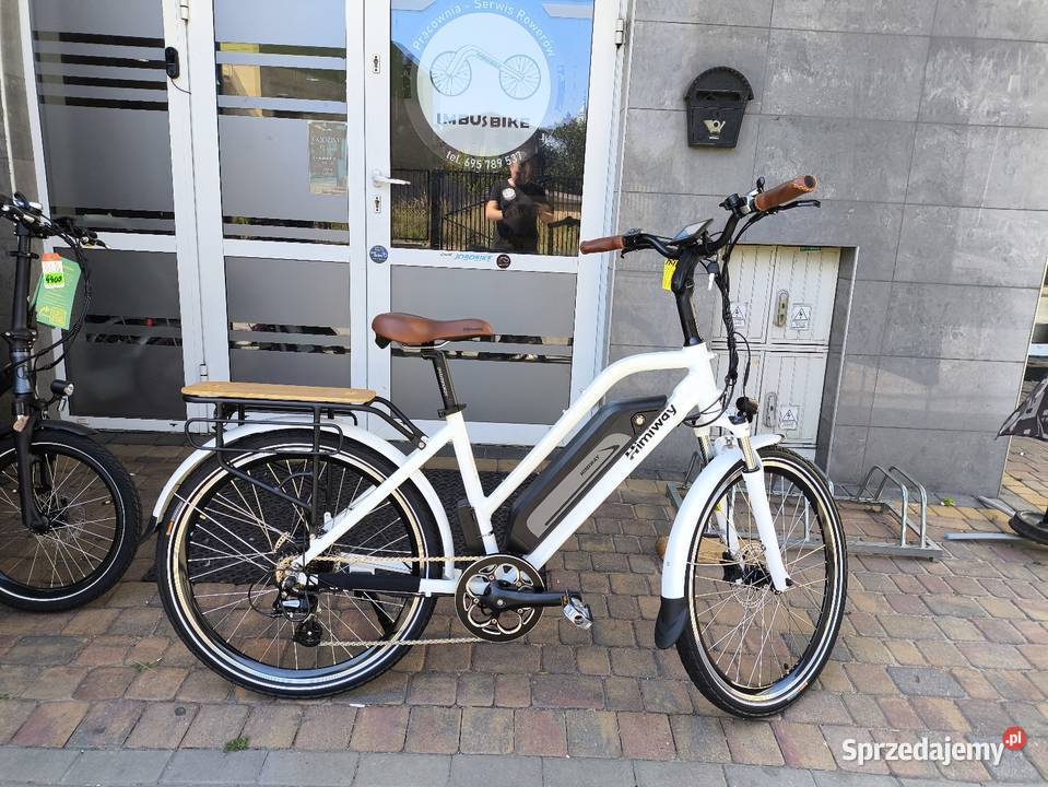 Rower Elektryczny Himiway City CzarnyBiały Tomaszów Mazowiecki