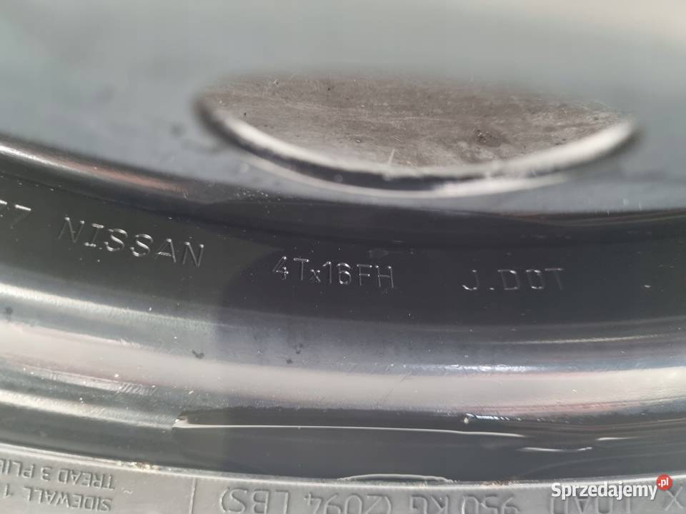 KOŁO DOJAZDOWE dojazdówka Nissan QASHQAI 14590 Chełm