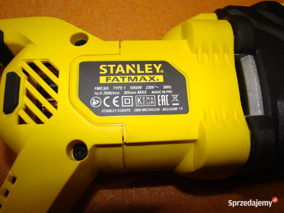 Piła szablasta STANLEY Fat 1050 W Ref FME 365 Piły szablaste Bielsko-Biała sprzedam