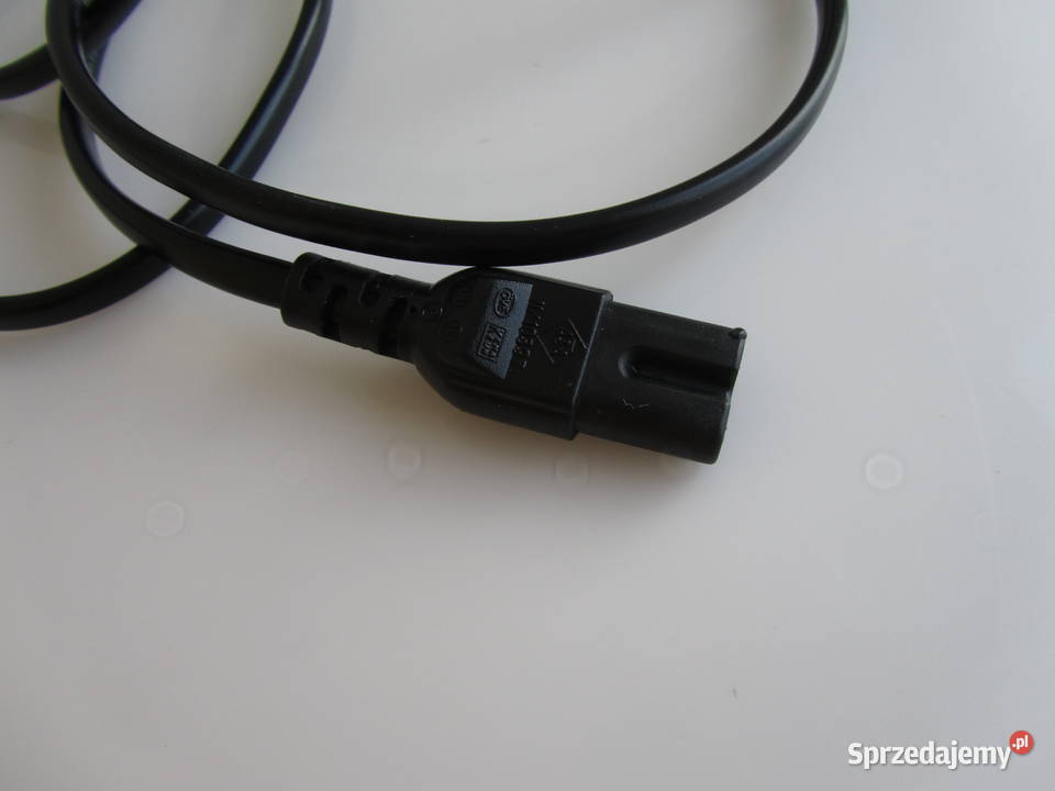 Kabel zasilający wtyk ósemka kolor czarny 15 m