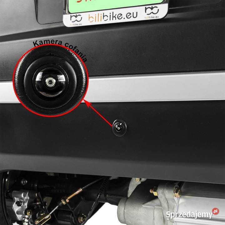 Zabudowany skuter elektryczny z dachem bez łódzkie Łódź