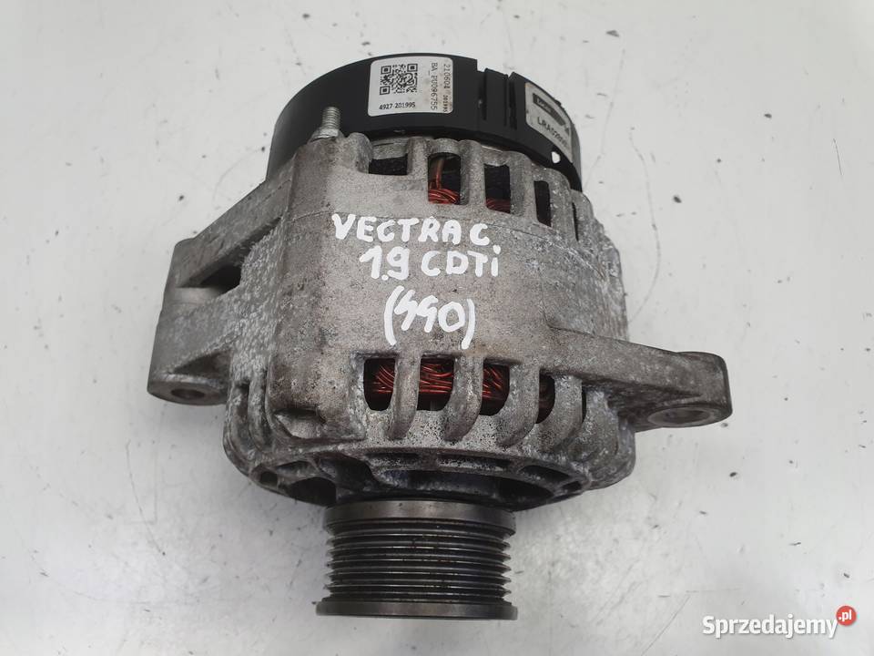 ALTERNATOR Opel Vectra C 19 CDTI LRA02809 Rudka