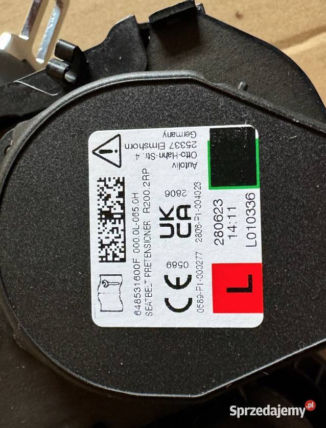 BMW F40 PAS BEZPIECZEŃSTWA MPAKIET PASY TYŁ sprzedam