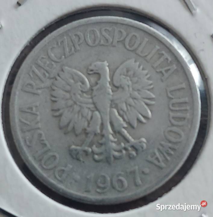 50 Groszy 1967 r 1 najniższy nakład wielkopolskie Konin