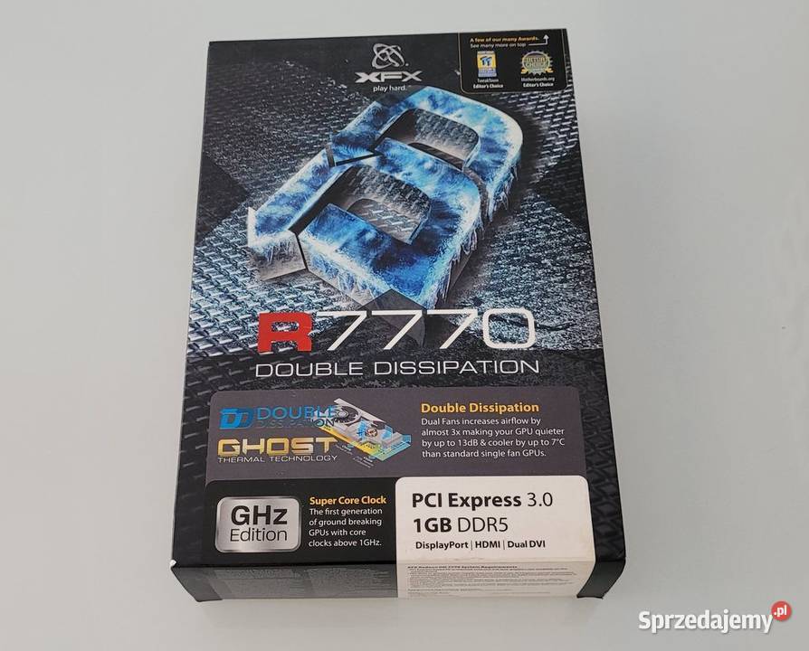 KARTA GRAFICZNA XFX RADEON HD 7770 1GB PCIE X16 1GB Poznań sprzedam
