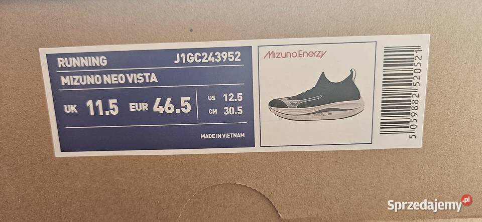 Buty Mizuno Neo Vista 465 inna sprzedam