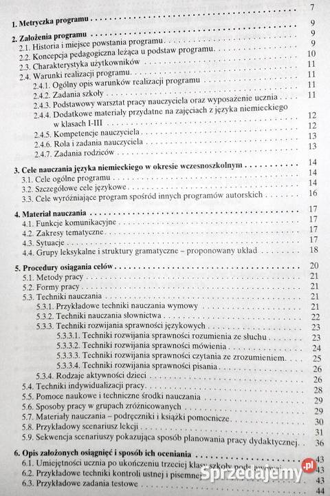 Program nauczania języka niemieckiego w kl 13