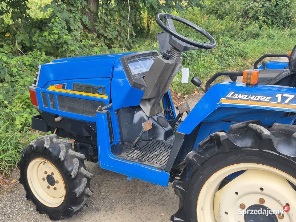 Traktorek traktor ISEKI TU177F 4x4 17 Małuszyn