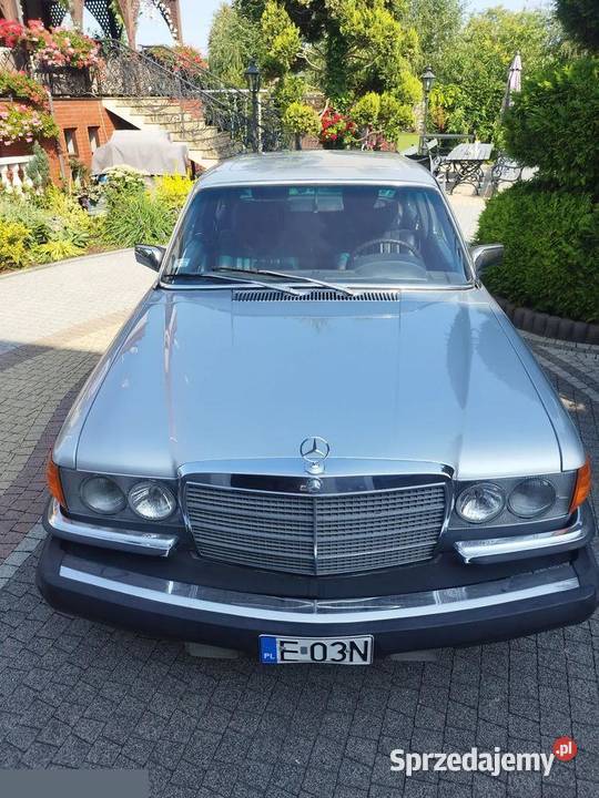 MercedesBenz Klasa S 69 benzyna 254 1977r Tomaszów Mazowiecki sprzedam