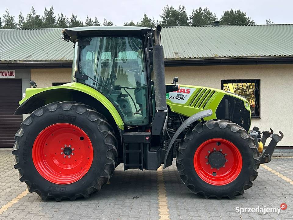 Claas Arion 530 Tuz i wom Ares 620 ATZ MF 6465 mazowieckie Laskowiec