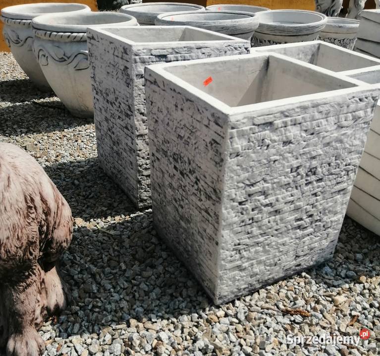 DONICA OGRODOWA BETONOWA łupek W133 Nysa