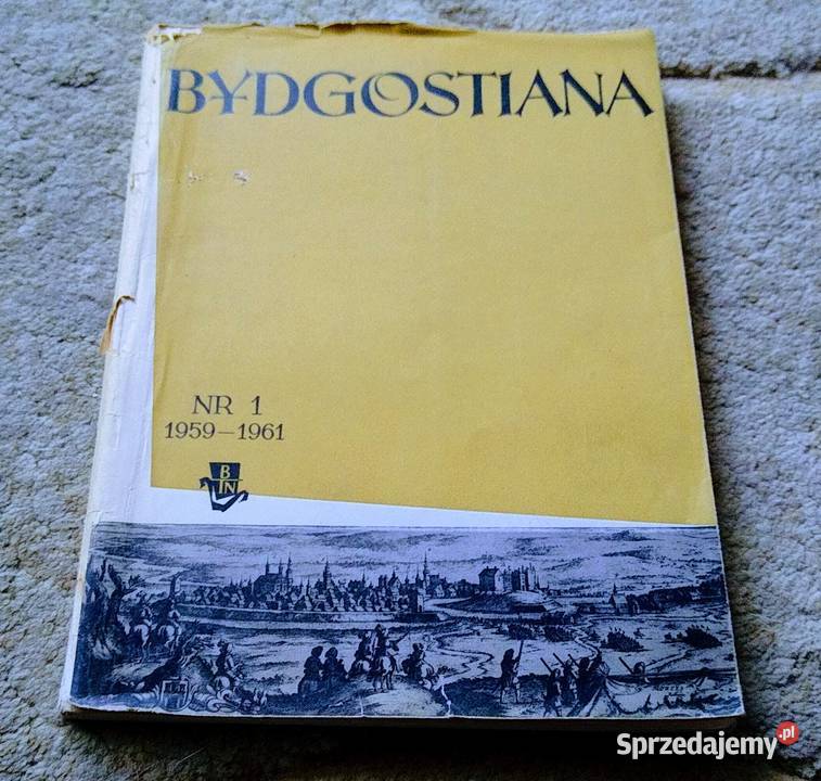 Bydgostiana 1 19591961 Bydgoskie Towarzystwo historia, archeologia pomorskie Gdańsk