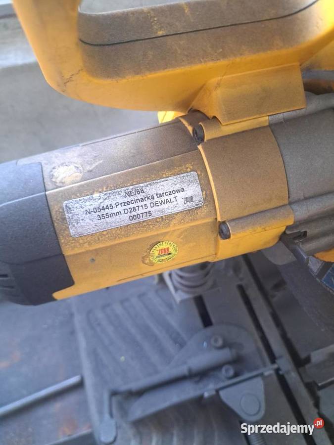 Przecinarka tarczowa D28715 DeWalt świętokrzyskie Włoszczowa