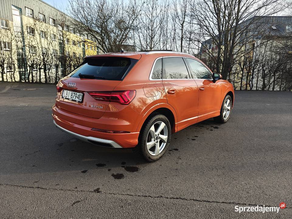 Audi Q3 2021 Pulse Orange benzyna Biała Podlaska