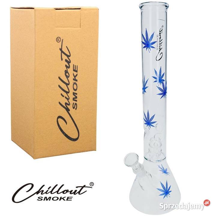 Bongo szklane Chillout Smoke Listki Marihuany 45 Ostrowy nad Okszą sprzedam